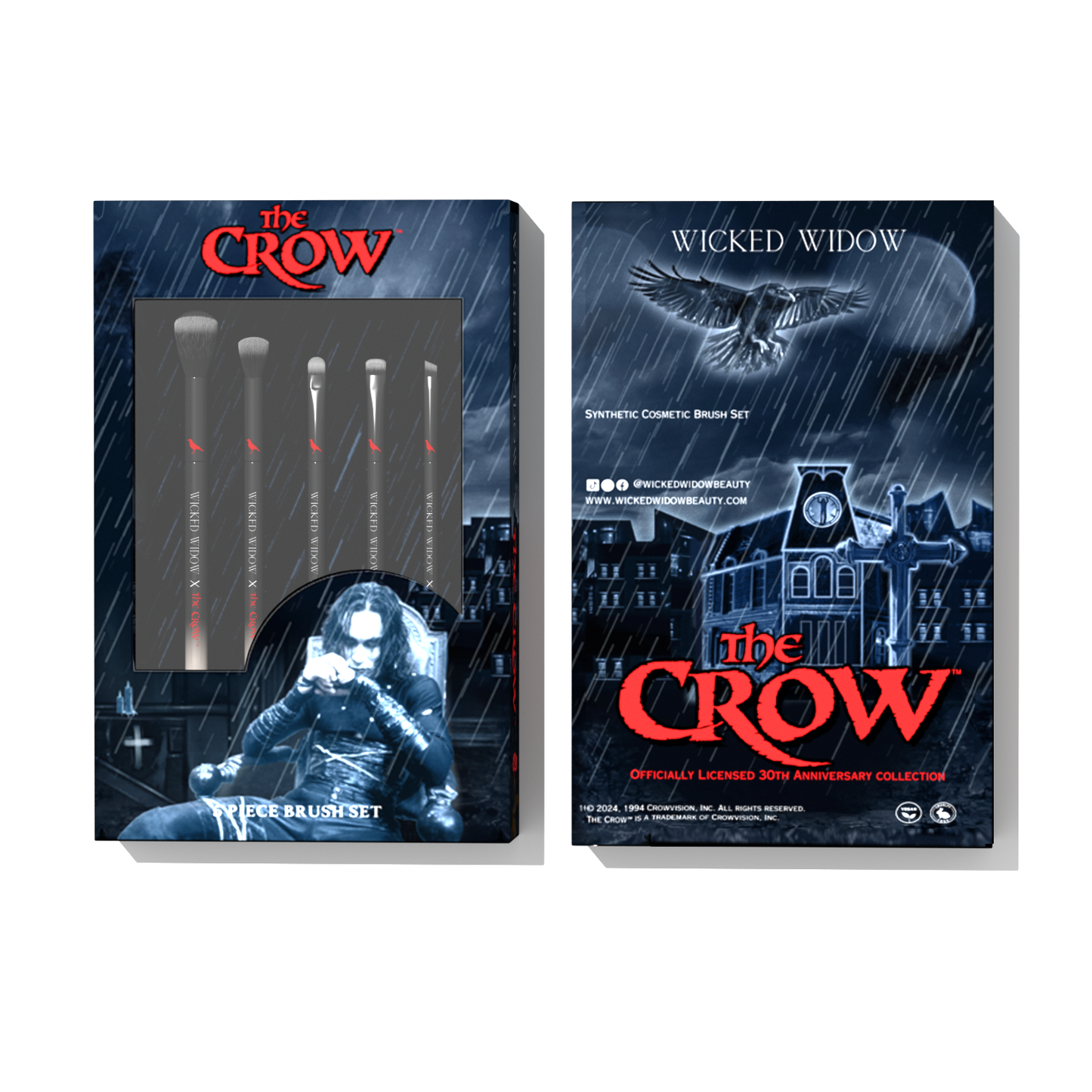 The Crow Brush Set | PRE-ORDER 8-12 WEEKS